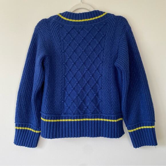 Maeve By Anthropologie The Tillie V-Neck Pullover Sweater by Maeve SZ XXS Preppy - Picture 11 of 14